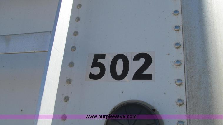 image for item G2136 1996 Wilson DWH-400 hopper bottom trailer