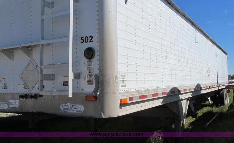 image for item G2136 1996 Wilson DWH-400 hopper bottom trailer