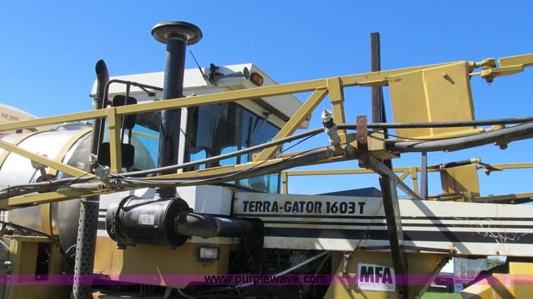 image for item G2138 1990 Ag-Chem TerraGator 1603T self-propelled sprayer
