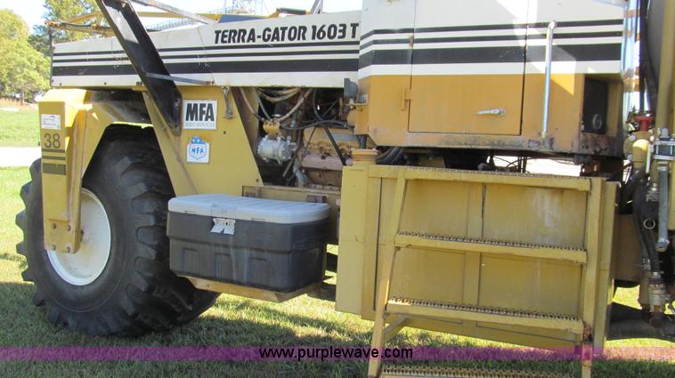 image for item G2138 1990 Ag-Chem TerraGator 1603T self-propelled sprayer