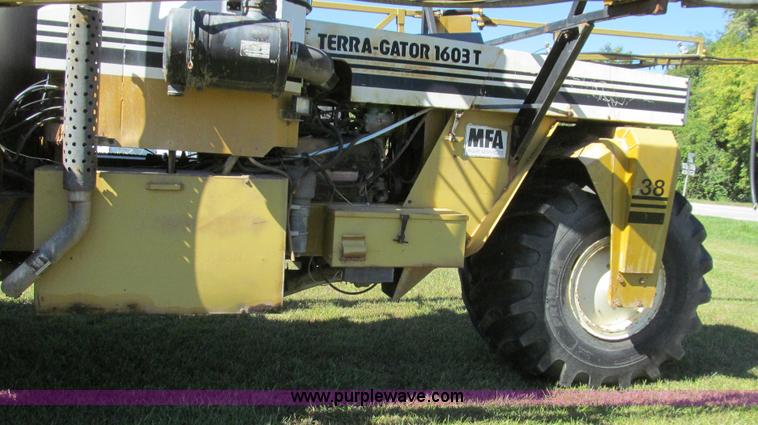 image for item G2138 1990 Ag-Chem TerraGator 1603T self-propelled sprayer