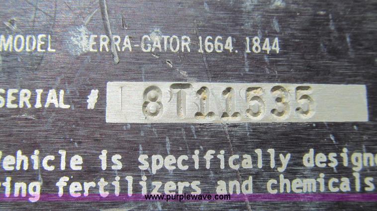 image for item G2139 1995 Ag-Chem TerraGator 1844 self-propelled sprayer