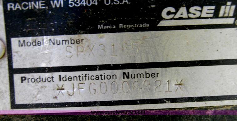 image for item G2157 2003 Case IH SPX3185 self-propelled sprayer