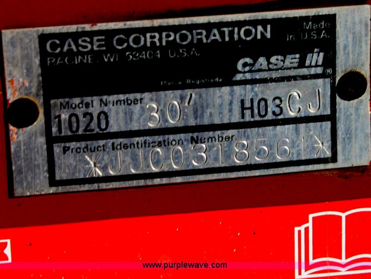 image for item G4285 1998 Case IH 1020 30' flex head