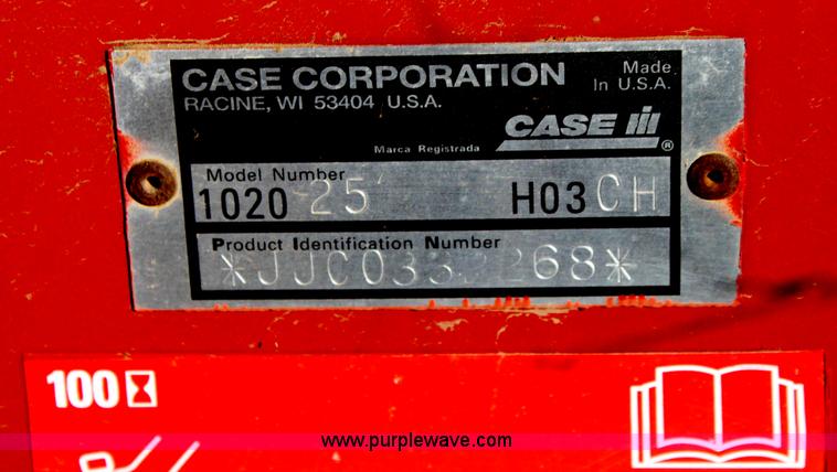 image for item G4287 1997 Case IH 1020 25' flex head