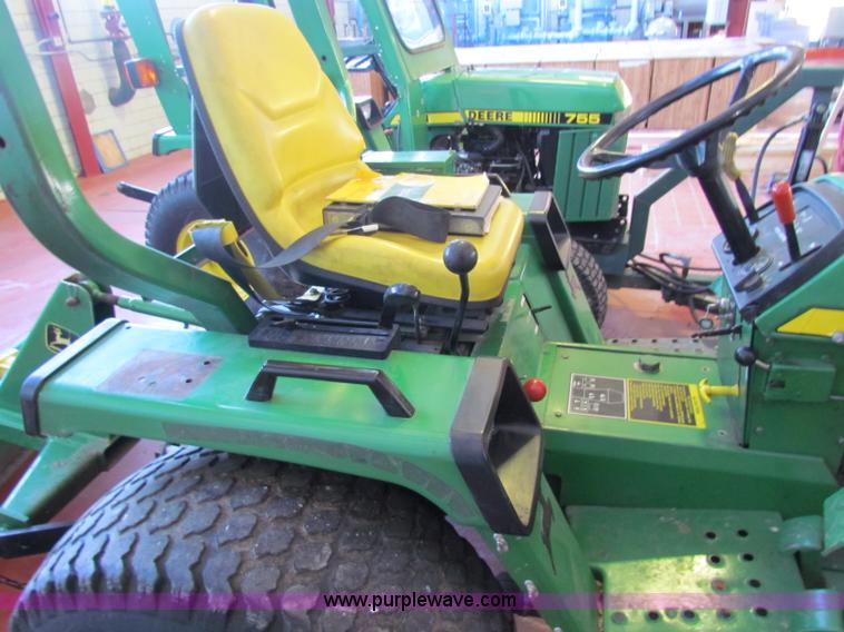 image for item G4291 1991 John Deere 755 MFWD tractor
