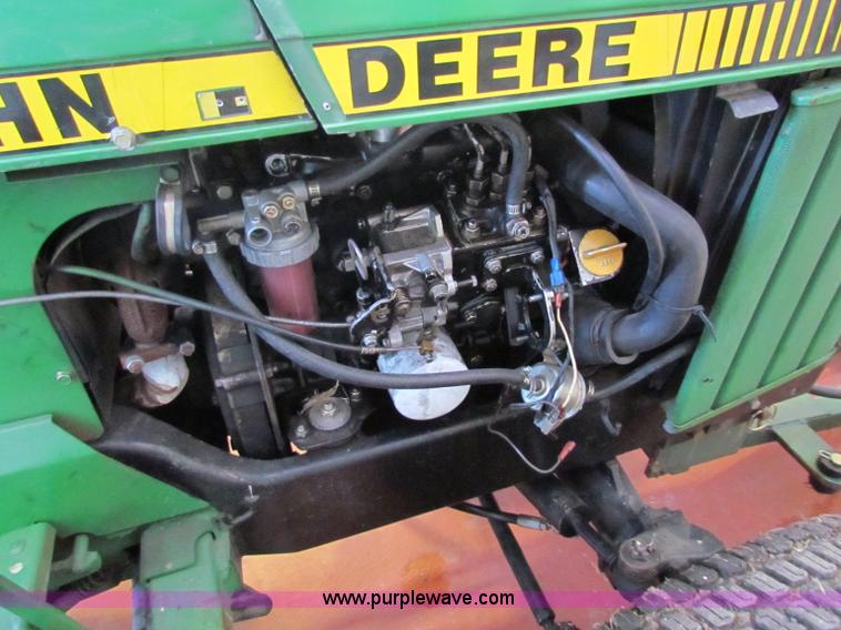 image for item G4291 1991 John Deere 755 MFWD tractor