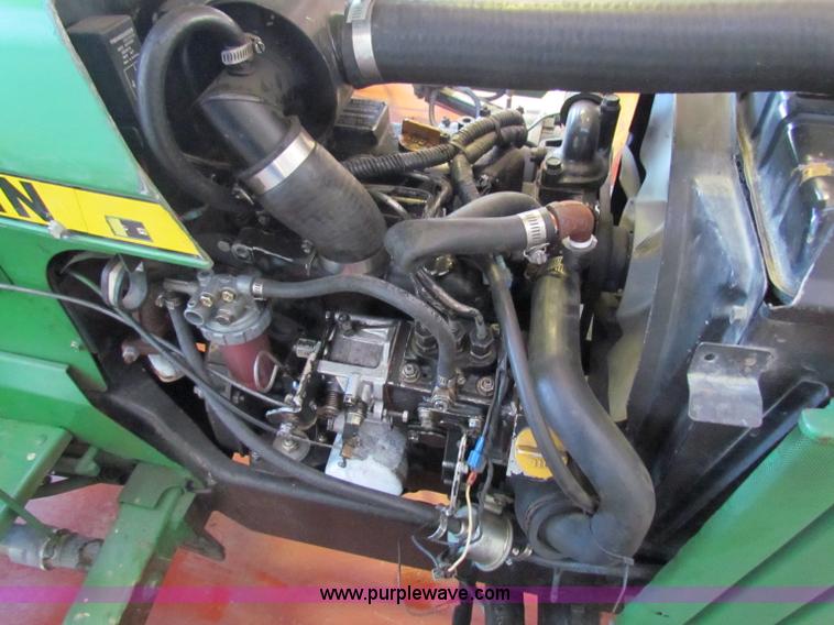 image for item G4291 1991 John Deere 755 MFWD tractor