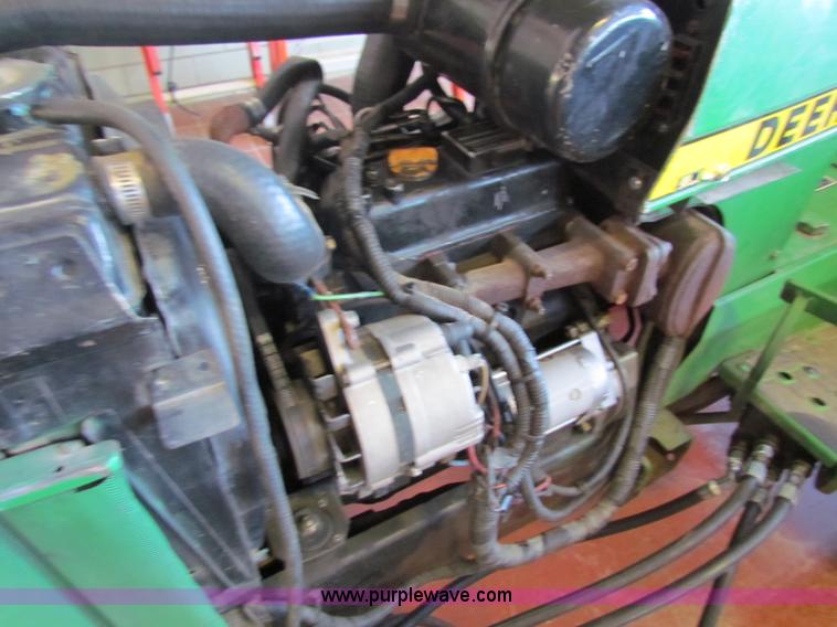 image for item G4291 1991 John Deere 755 MFWD tractor