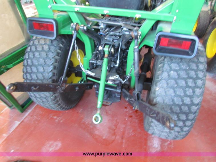 image for item G4292 1991 John Deere 755 MFWD tractor