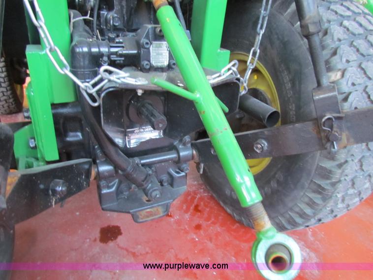 image for item G4292 1991 John Deere 755 MFWD tractor