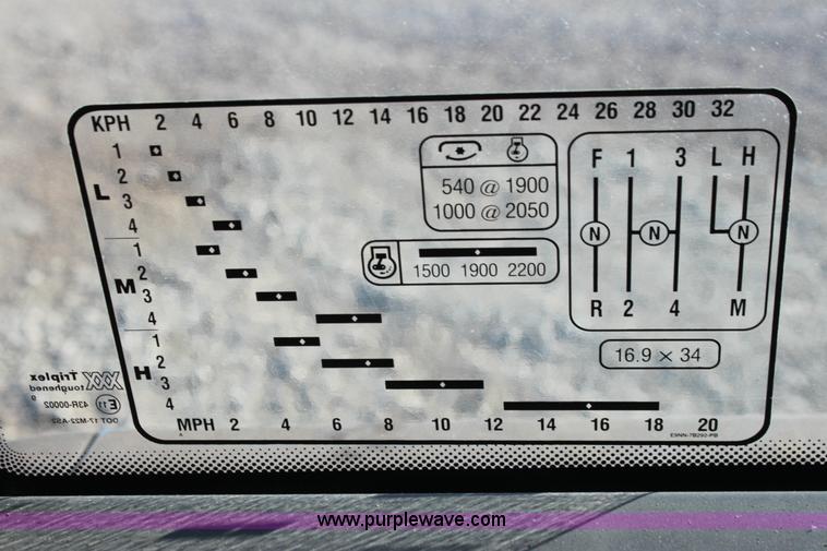 image for item G4333 Ford 7740SL Powerstar tractor