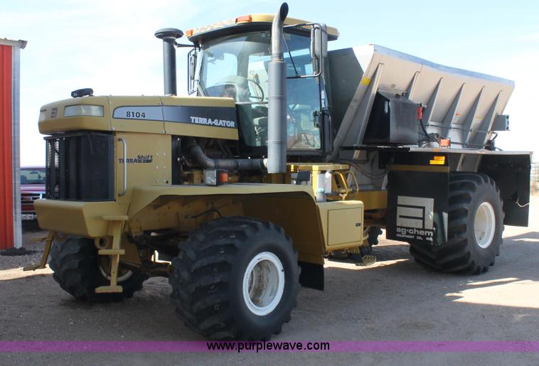 image for item G5824 2002 AG Chem Terra-Gator 8104 dry fertilizer spreader
