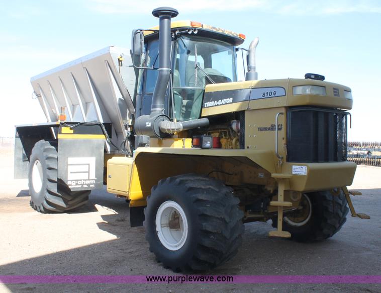 image for item G5824 2002 AG Chem Terra-Gator 8104 dry fertilizer spreader