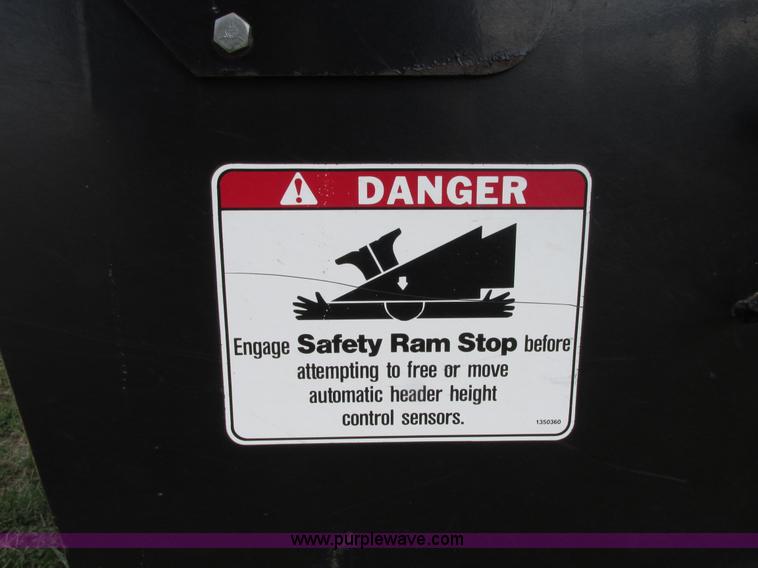 image for item G9220 1995 AGCO 500 20' grain platform