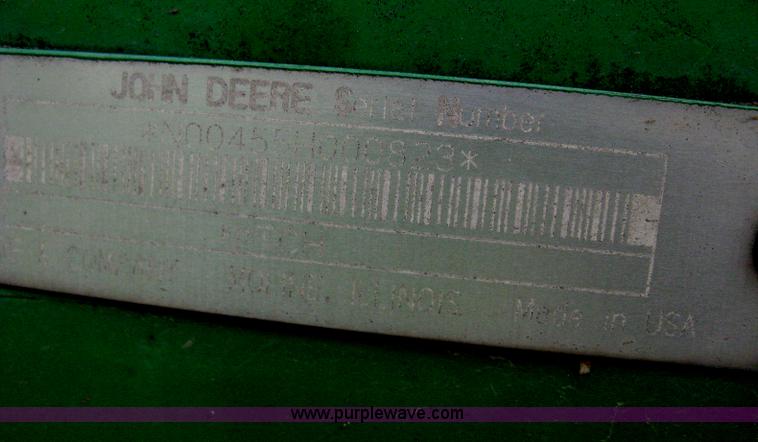 image for item H4458 John Deere 455 grain drill