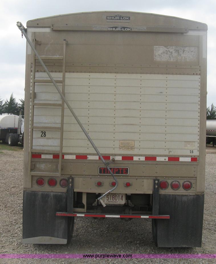 image for item H6313 1996 Timpte Super Hopper bottom trailer