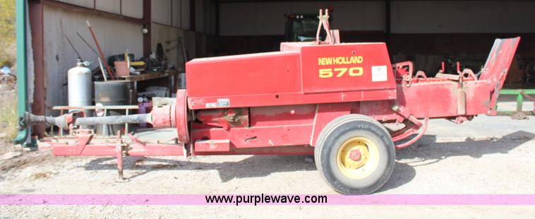 image for item H7977 New Holland 570 square baler