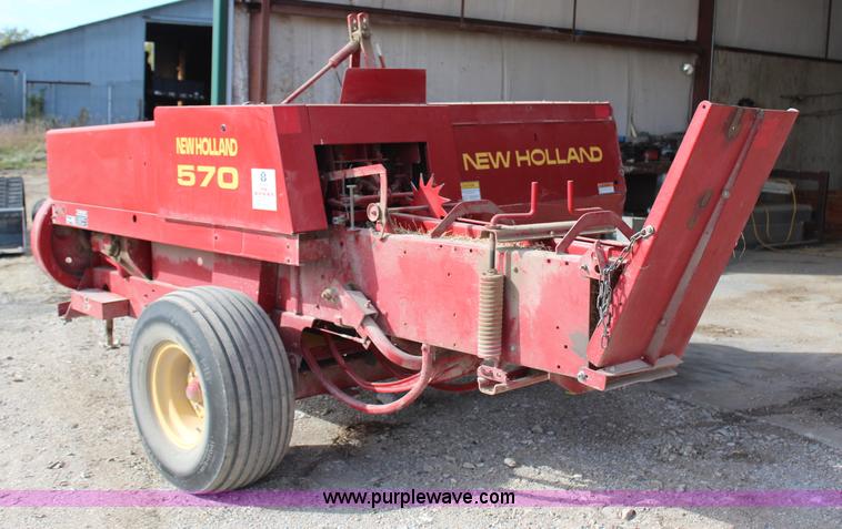 image for item H7977 New Holland 570 square baler