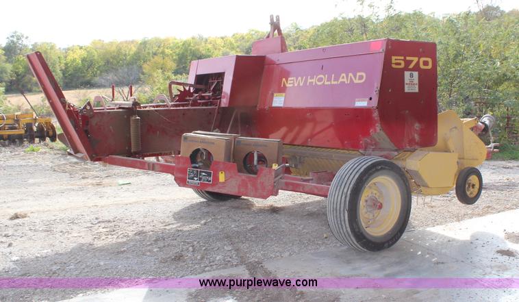 image for item H7977 New Holland 570 square baler