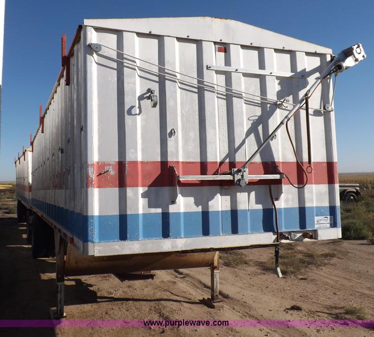 image for item I8468 (2) 1976 Stone double pup trailers