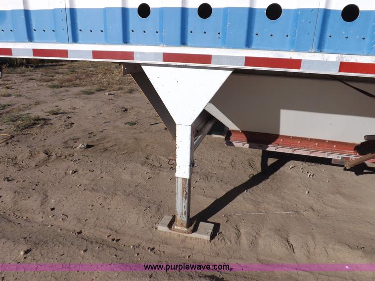 image for item I8468 (2) 1976 Stone double pup trailers