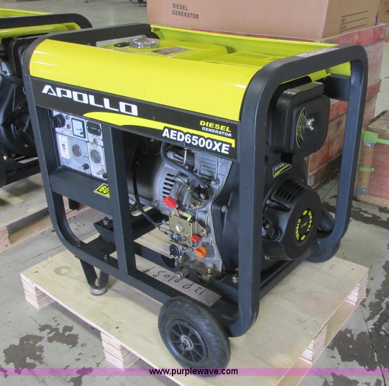 image for item AB9346 Apollo AED6500XE generator
