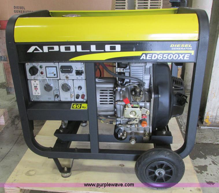 image for item AB9346 Apollo AED6500XE generator