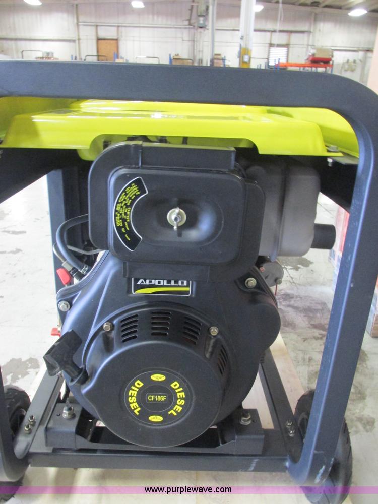 image for item AB9346 Apollo AED6500XE generator