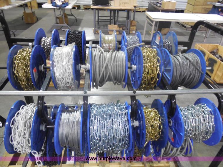 image for item AL9559 Chain and cable spool rack