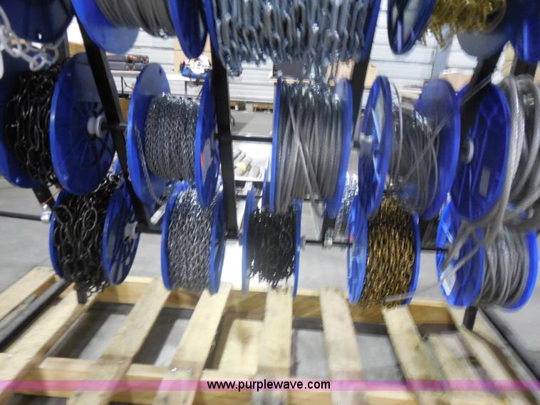 image for item AL9559 Chain and cable spool rack