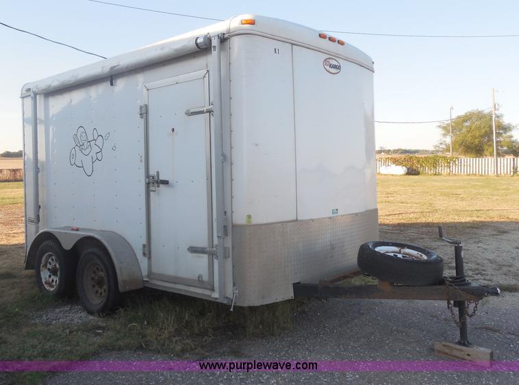 image for item AR9229 2004 150" enclosed box trailer