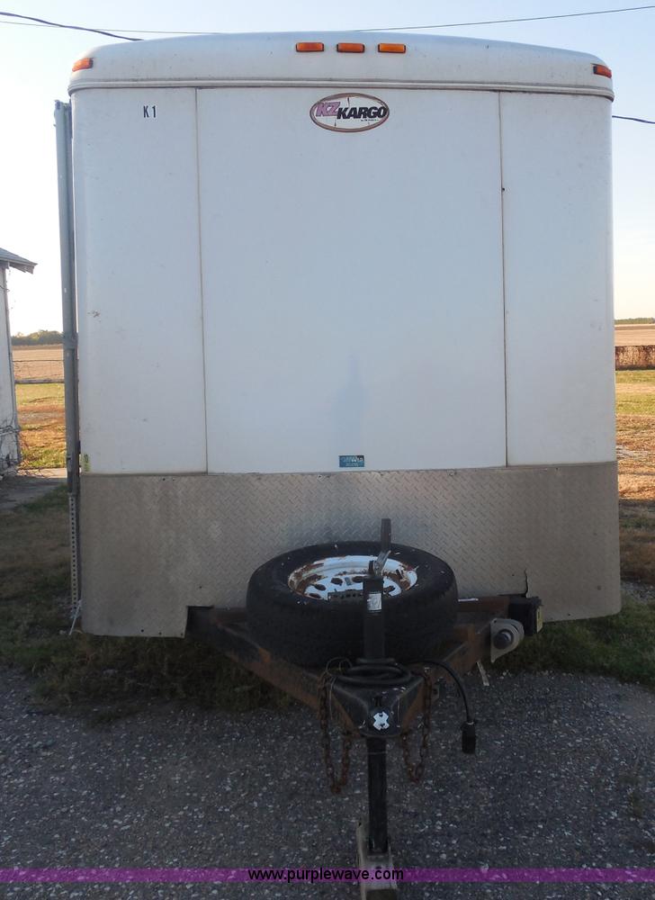 image for item AR9229 2004 150" enclosed box trailer