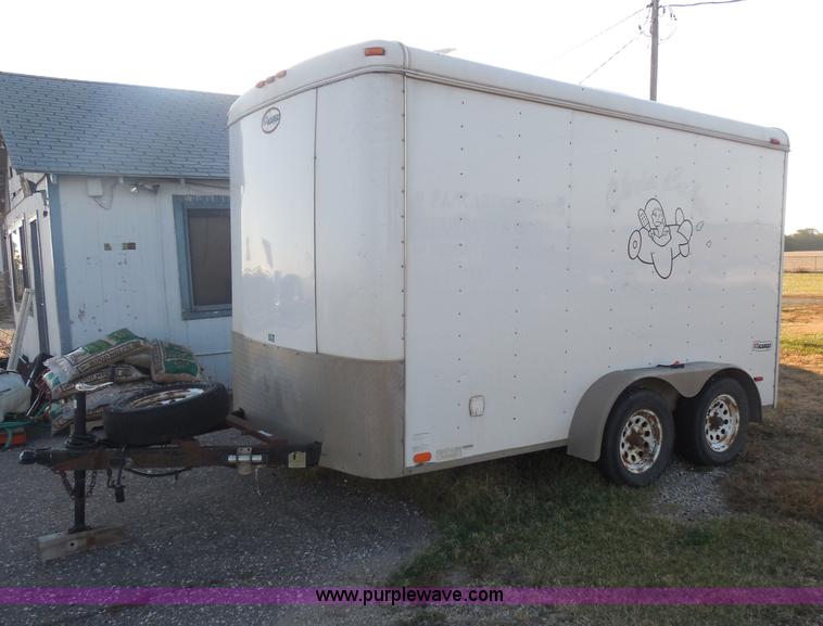 image for item AR9229 2004 150" enclosed box trailer