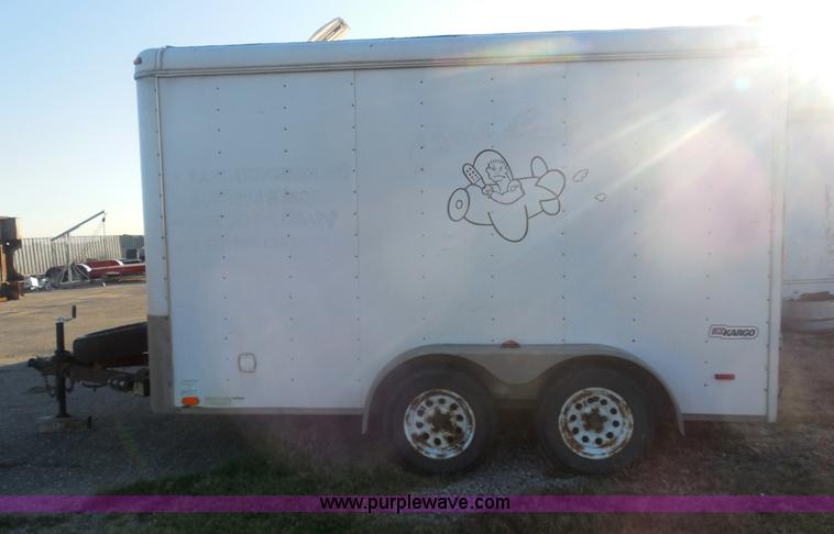 image for item AR9229 2004 150" enclosed box trailer