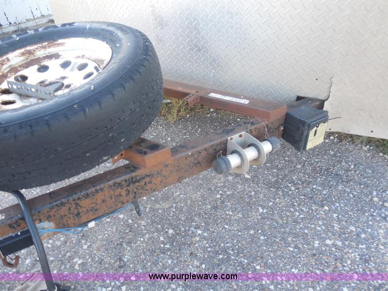 image for item AR9229 2004 150" enclosed box trailer