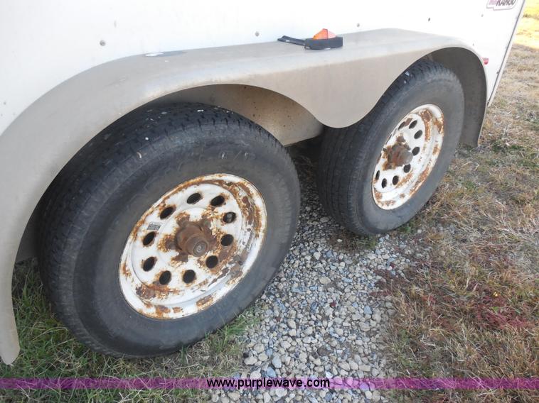 image for item AR9229 2004 150" enclosed box trailer