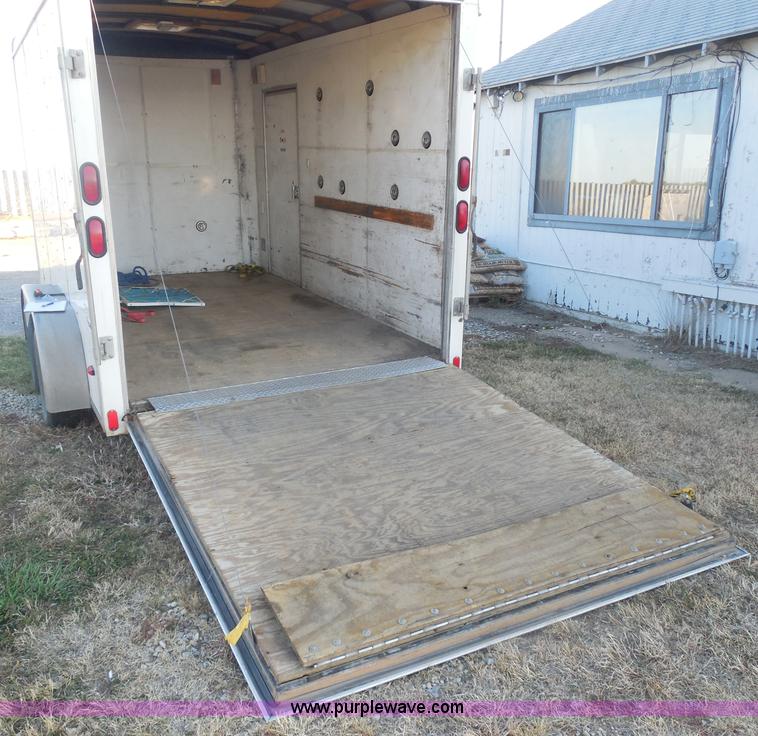 image for item AR9229 2004 150" enclosed box trailer