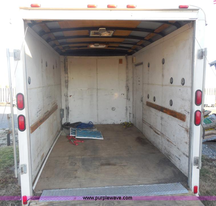image for item AR9229 2004 150" enclosed box trailer