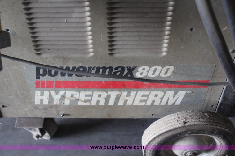 image for item AU9319 Hypertherm PowerMax 800 plasma cutter