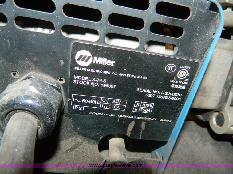 image for item AZ9092 Miller XMT 350 CC/CV welder