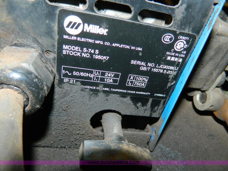 image for item AZ9093 Miller XMT 350 CC/CV welder