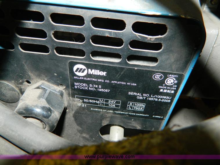 image for item AZ9096 Miller XMT 350 CC/CV welder