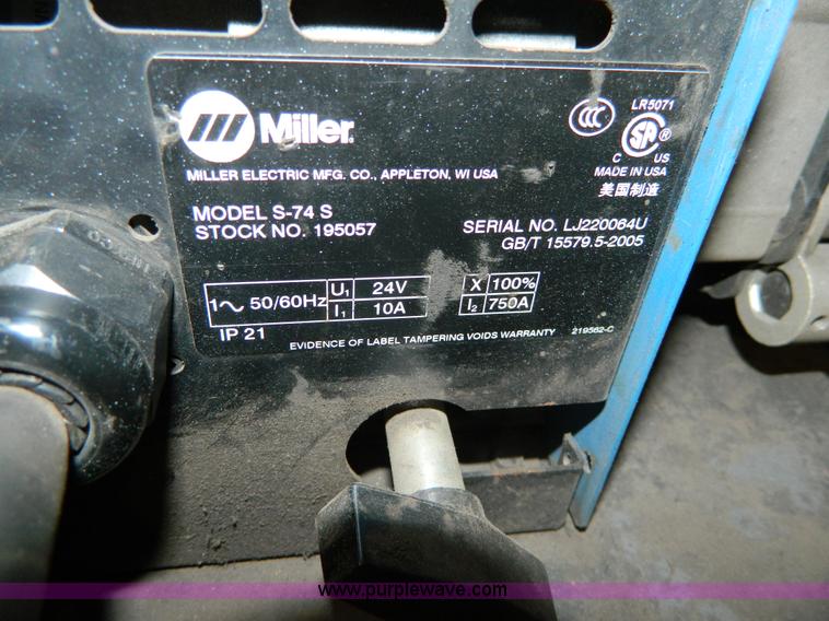 image for item AZ9098 (2) Miller welders