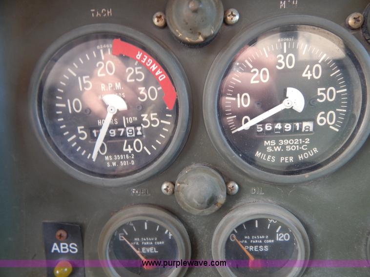 image for item B5933 1984 Am General M925 military truck