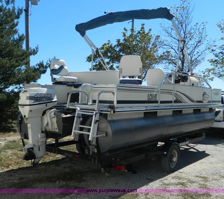 image for item D6041 2002 Lowe Suncruiser Trinidad 204 20' pontoon boat