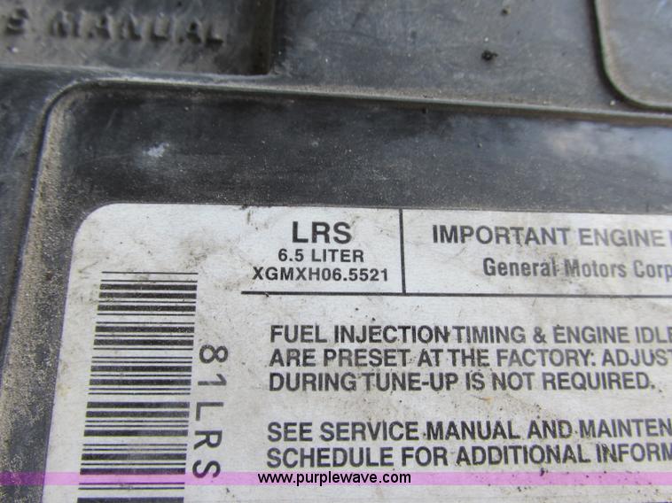 image for item F5323 1999 Chevrolet 2500 pickup truck