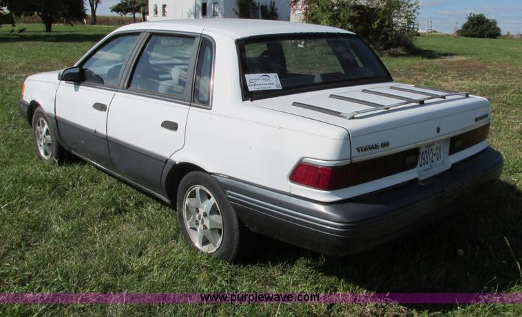 image for item F5324 1994 Mercury Topaz GS