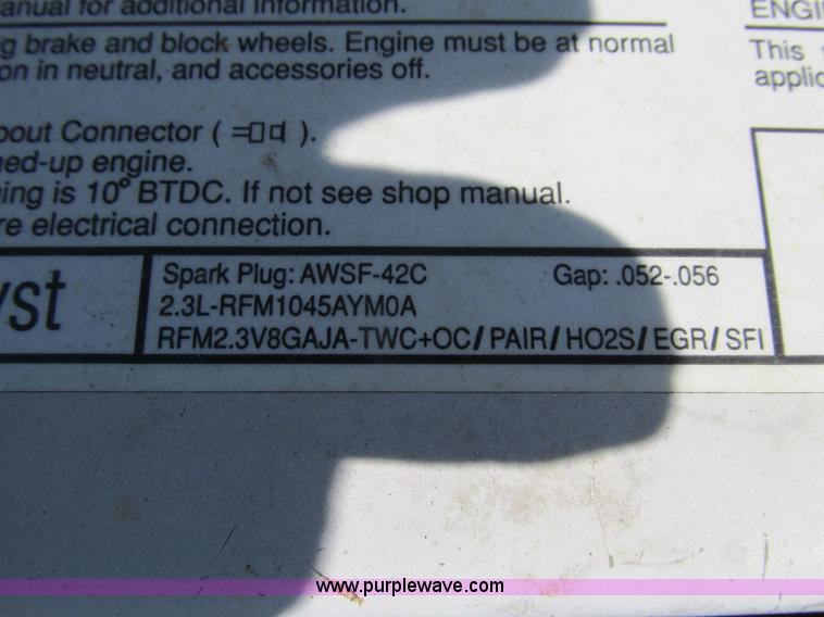 image for item F5324 1994 Mercury Topaz GS