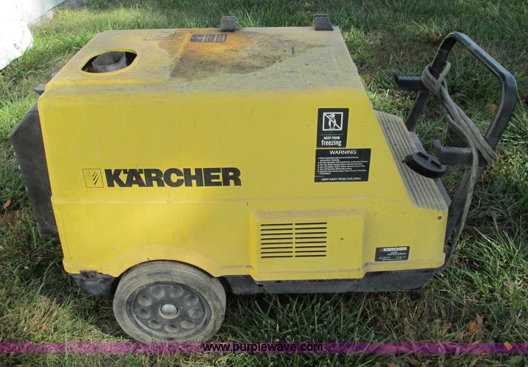 image for item F5326 Karcher HDS750 hot water pressure washer